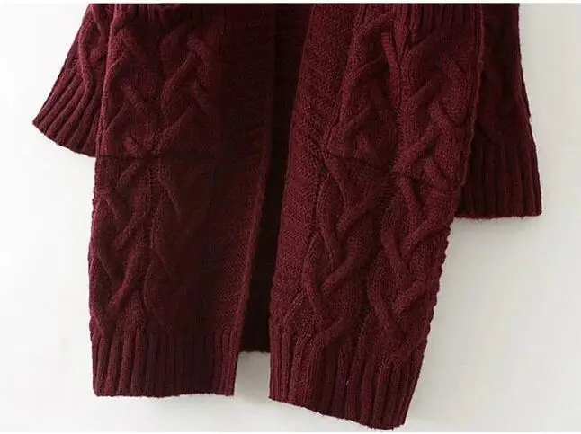 Cardigan Donna ORANDESIGNE - Maglia Lunga Con Maniche A Pipistrello, Autunno/Inverno - Foto 6