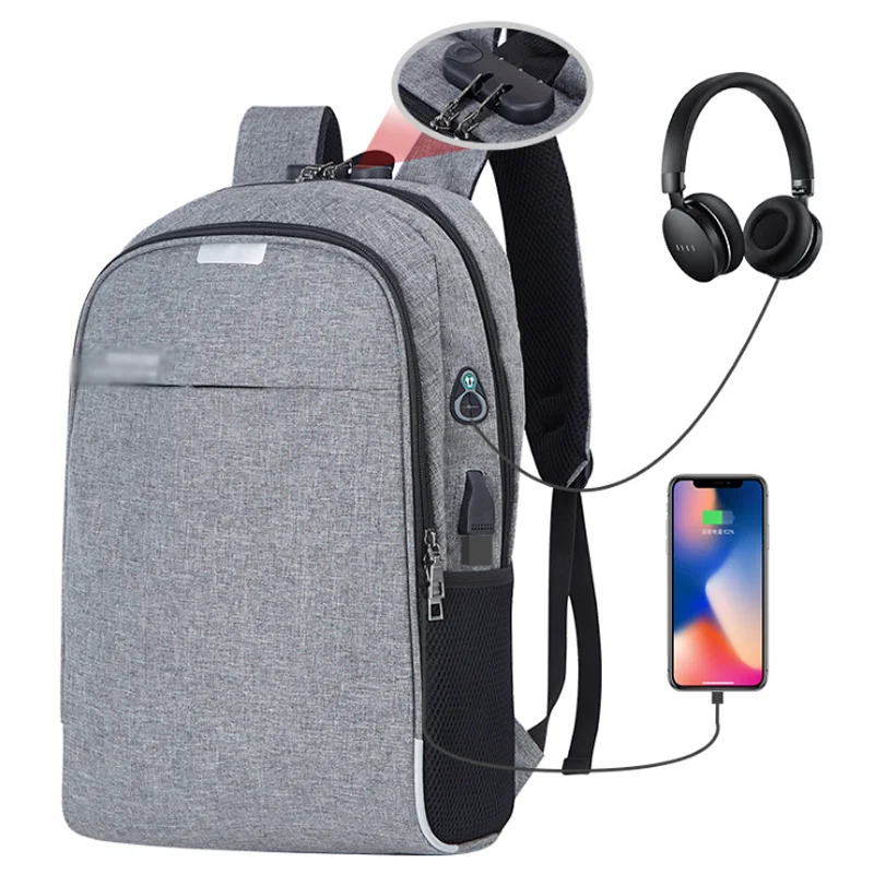 multi functional anti theft backpack