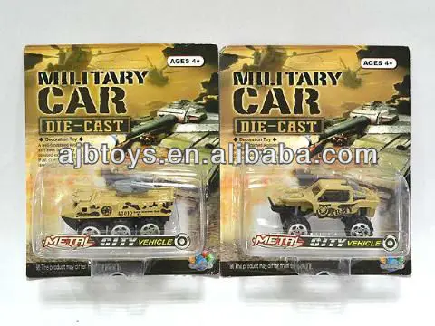 diecast metal military toys