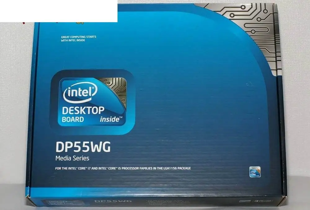 
 Оригинальная настольная плата Intel ATX DP55WG. Новый процессор Intel Core i7. Поддержка LGA1156, SLI,DDR3 16G,PCI,PCIE,14USB.  