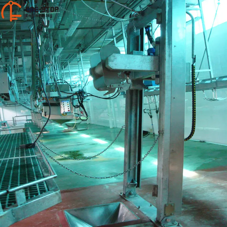 Sheep skin peeling machine sheep slaughterhouse