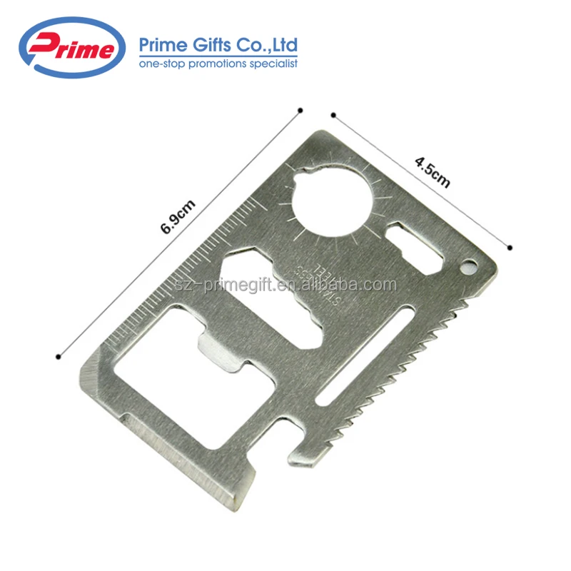 
Цветной нож для кредитных карт Мультитул с лазерной гравировкой логотипа на заказ 