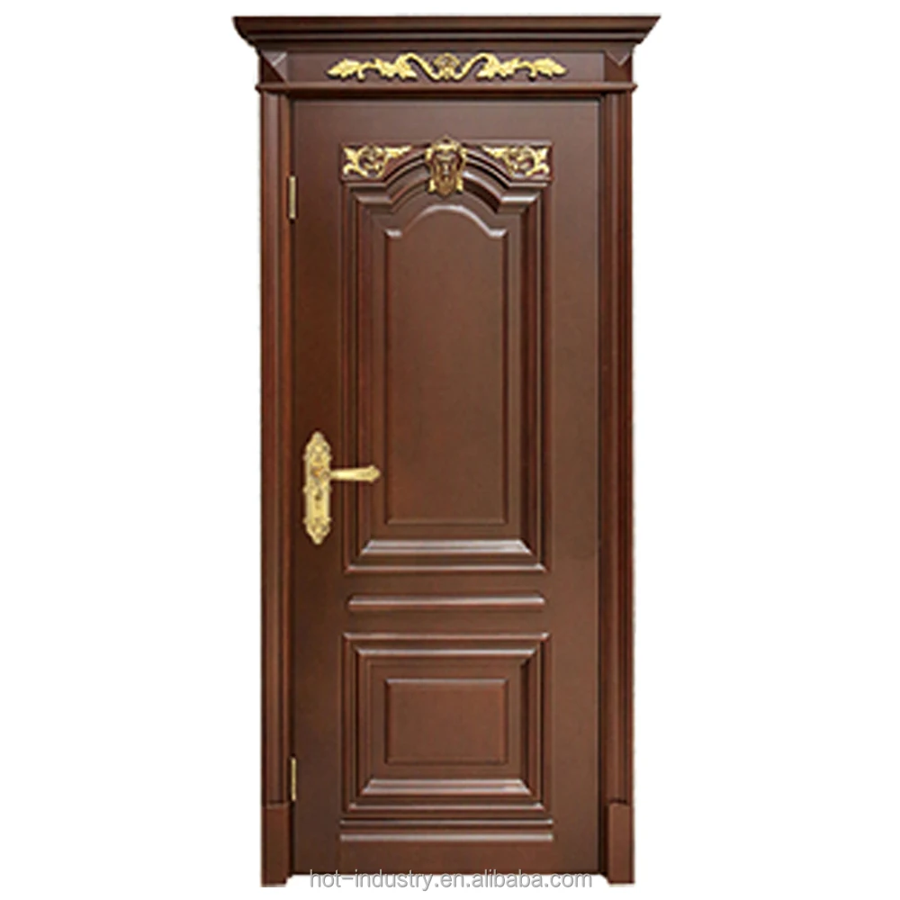 Source Modern Design Teak Wood Carving Bedroom Doors, Main Solid ...
