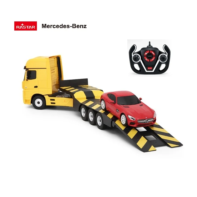 RASTAR Licensed Electric RC Toy Trucks - 1:26 Mercedes Benz Actros