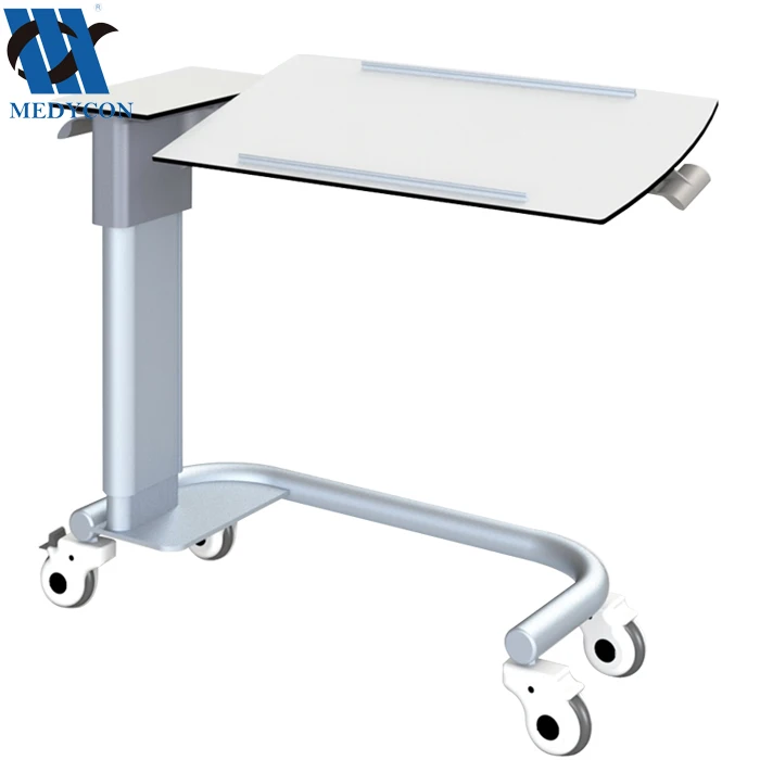 BDCB26 Height Adjustment Overbed Bedside Table With Air Spring