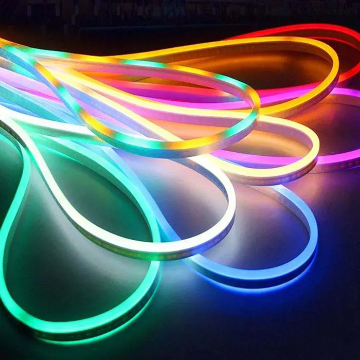 Flexible Neon LED Light Glow EL Wire String Strip Rope Tube Car Dance Party Deco 