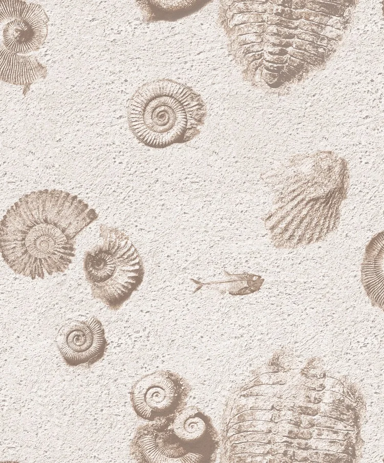 Fossils Fabric Wallpaper and Home Decor  Spoonflower