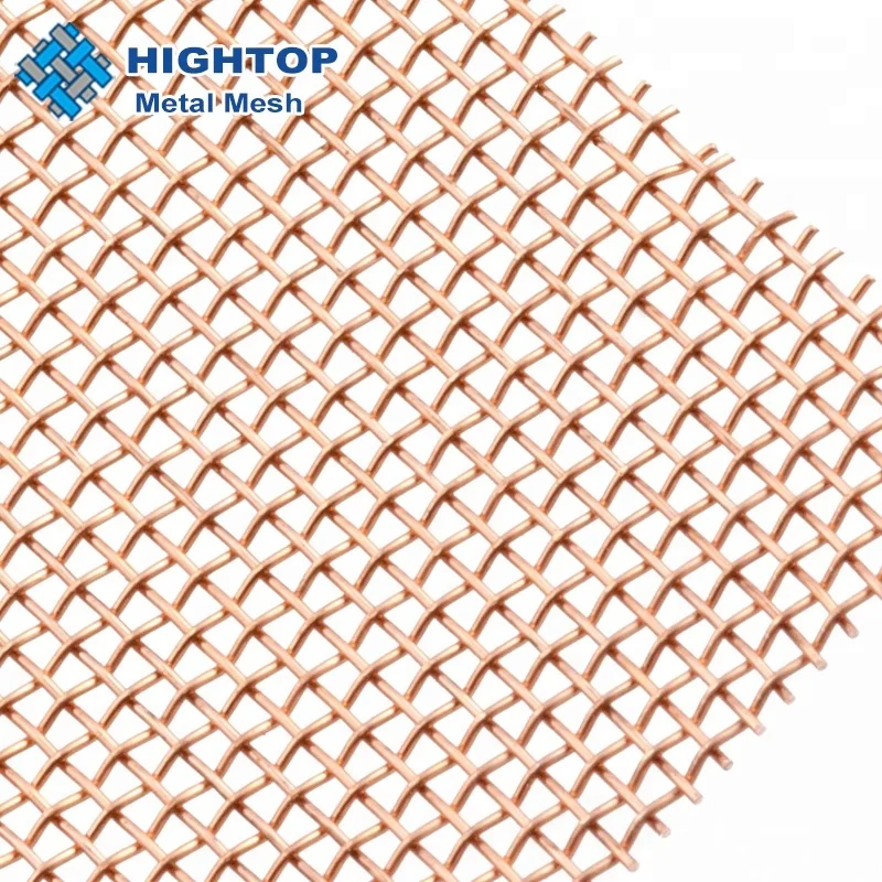 Высококачественная 250 сетчатая антенна блокировки сигнала радиочастотной идентификации медная плетеная сетка экранирующая ткань