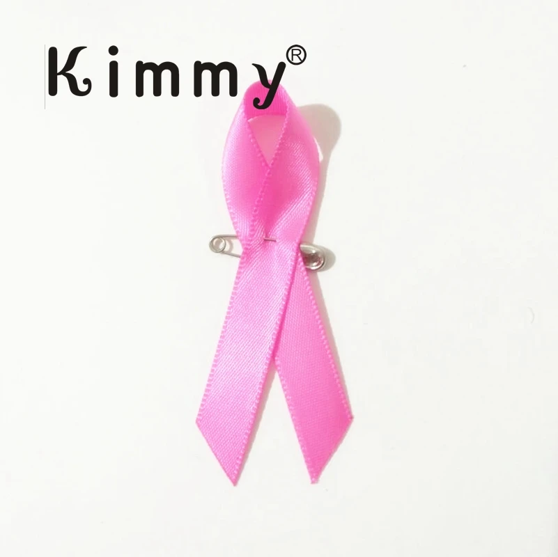 Hot Pink Satin Awareness Ribbons