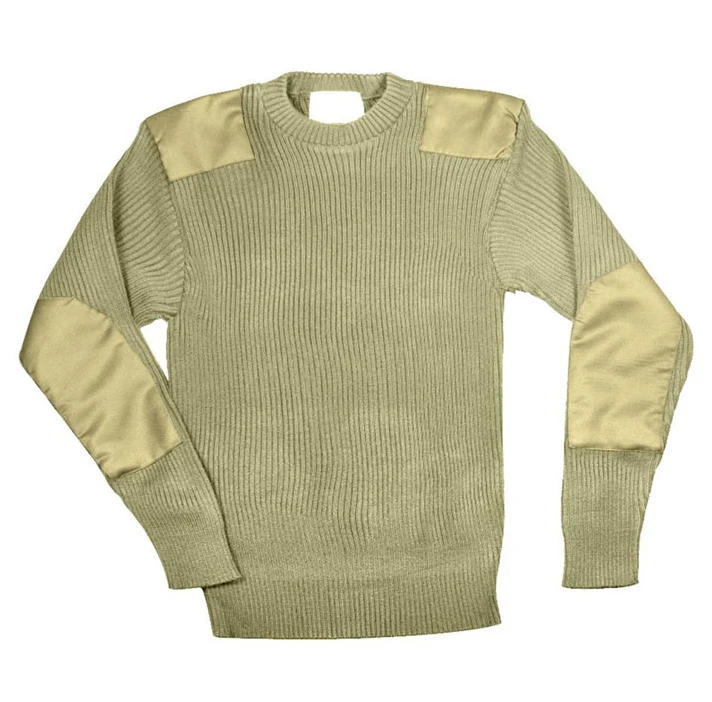 男士突击队陆军套头衫军用毛衣复古 - buy commando sweater,military