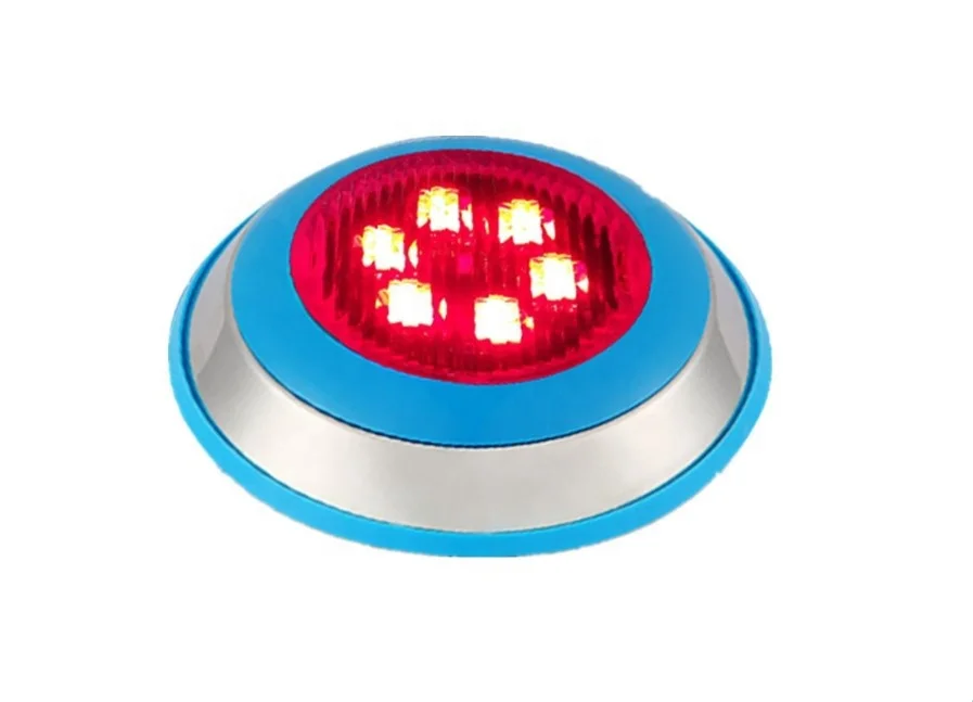 12w Multi Color Rgb  Ip69/IP68flush Mounted  Underwater Led Swimming Pool Light 12V AC DC Replacement Lamp