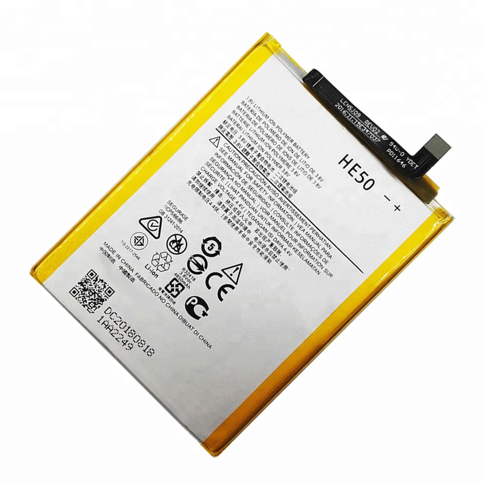 Swark Batterie Lithium-polymère HE50 pour Motorola Moto E4 Plus XT1770 XT1775 XT1774 XT1776 SNN5989A HE50 