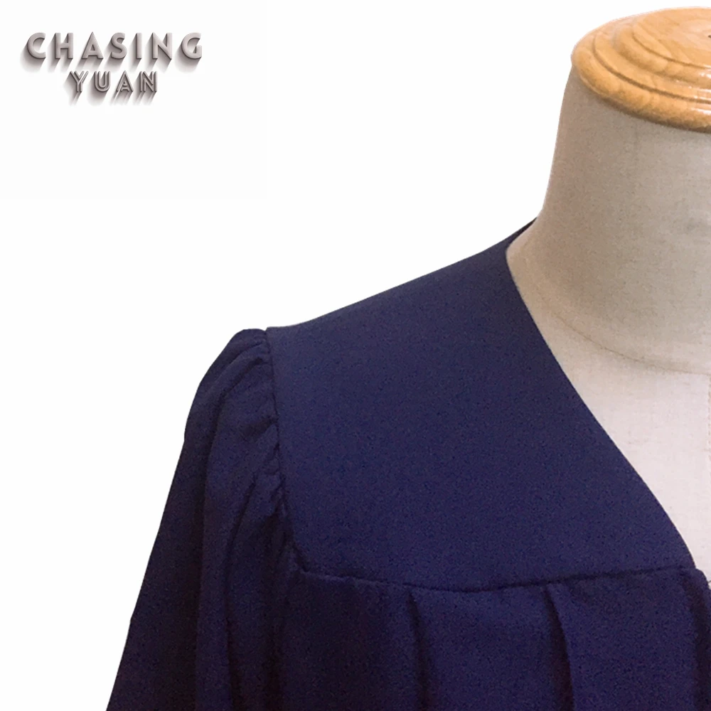 
Недорогие матовые темно-синие хорские халаты для церкви 