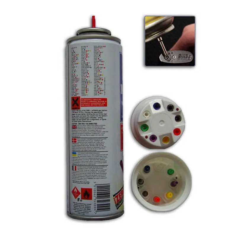 High Quality Factory 250ml Butane Lighter Gas