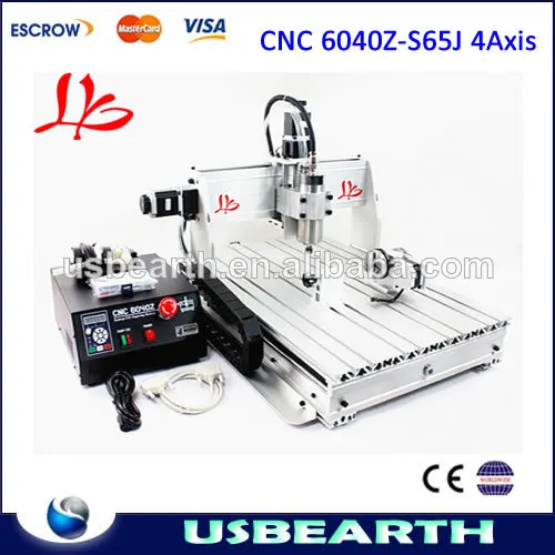 LY чпу 6040Z-S65J 4 оси 110 В / 220 деревообрабатывающий станок Чпу 6040 800 Вт гравер резки-токарный