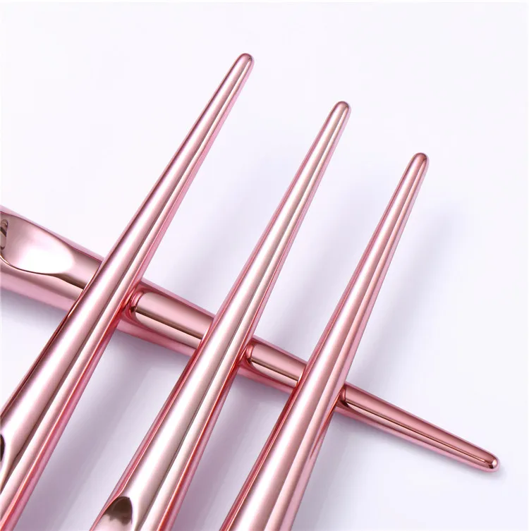 Private Label Cosmetic Make up Brushes 10PCS Creative Thumb Vegan Makeup Tools Brush Set Quality