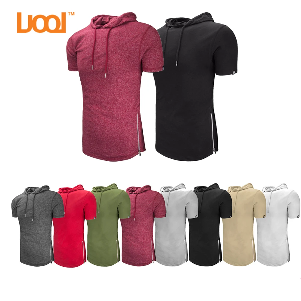 short sleeve hoodie wholesale