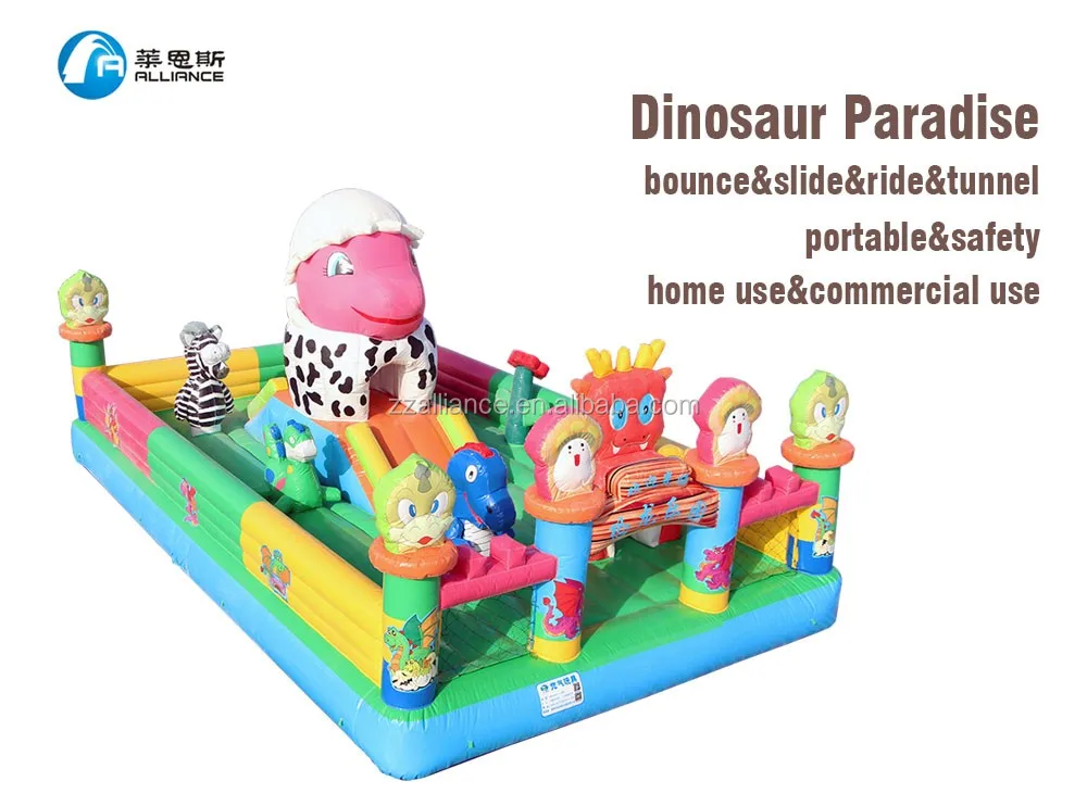 Маленький динозавр, рай, надувной батут, замок, надувной батут для детей
