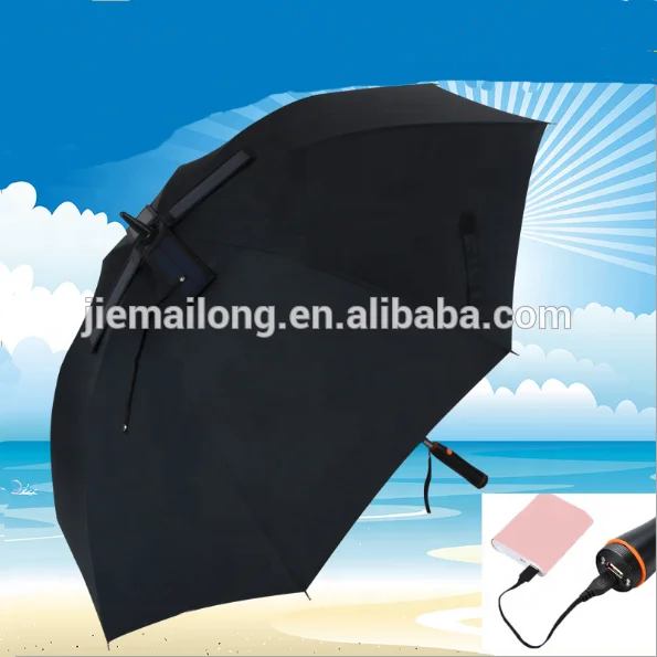 solar powered fan for umbrella