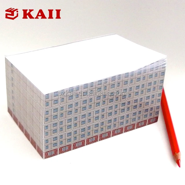 
Блокнот для записей KAII с напечатанным логотипом в форме контейнера 