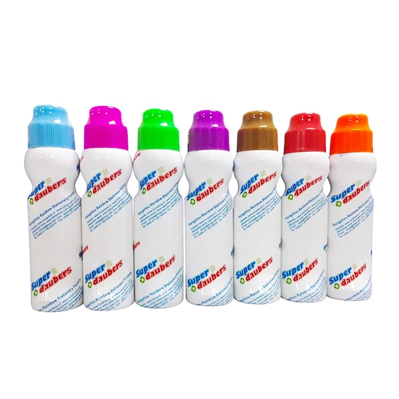 Бинго подушечка CH-2822 с 18 мм перо 43 мл индивидуальный дизайн термоусадочная пленка приятные подарки для детей краски