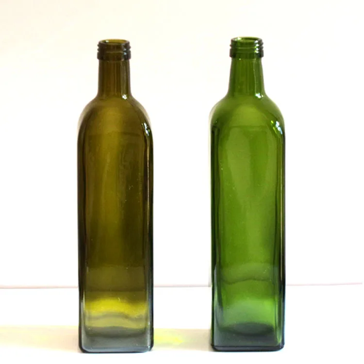 Best Selling Custom Size Color Small 100 ml 3oz Bulk Mini Glass Olive Oil and Vinegar Bottle