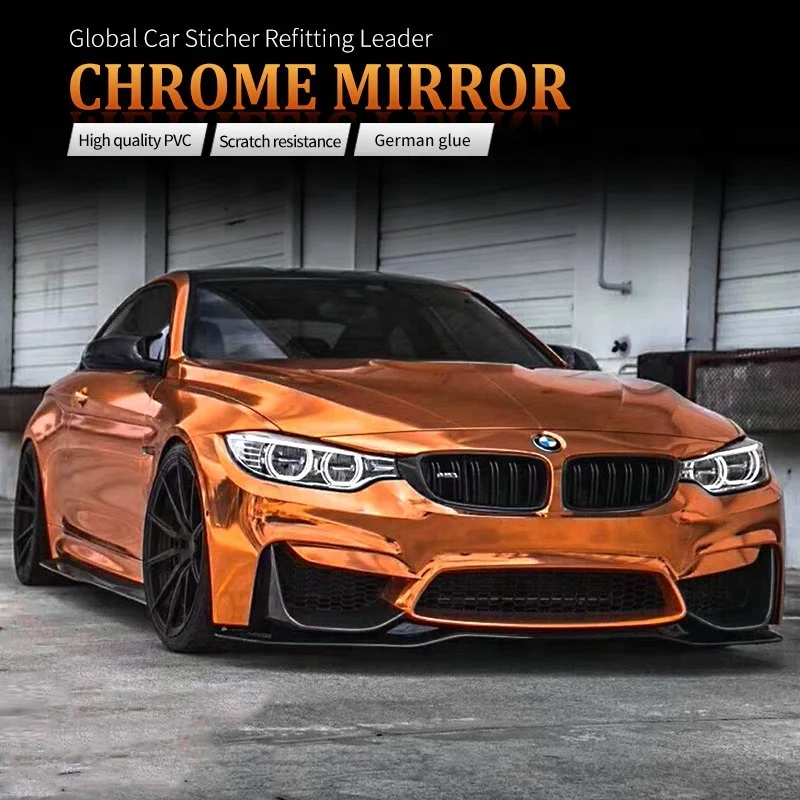 carbins chrome mirror vinyl car foil