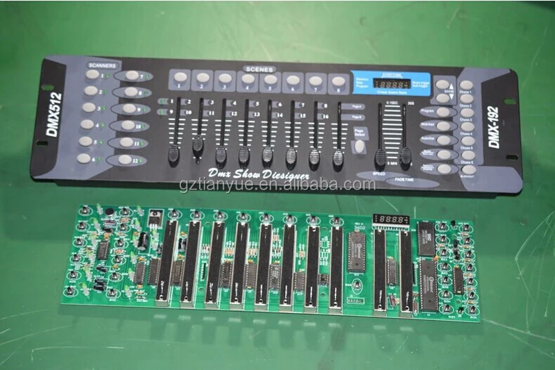 DMX192 консоль Светодиодная лампа Палмер DMX512 консоль сценическое освещение свадебное освещение Управление освещением сценическое затемнение