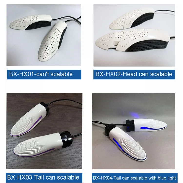 Сухая испечь 12 Вт стерилизация Телескопический Ультрафиолетовый дезодорант Автомобильная сушилка для обуви