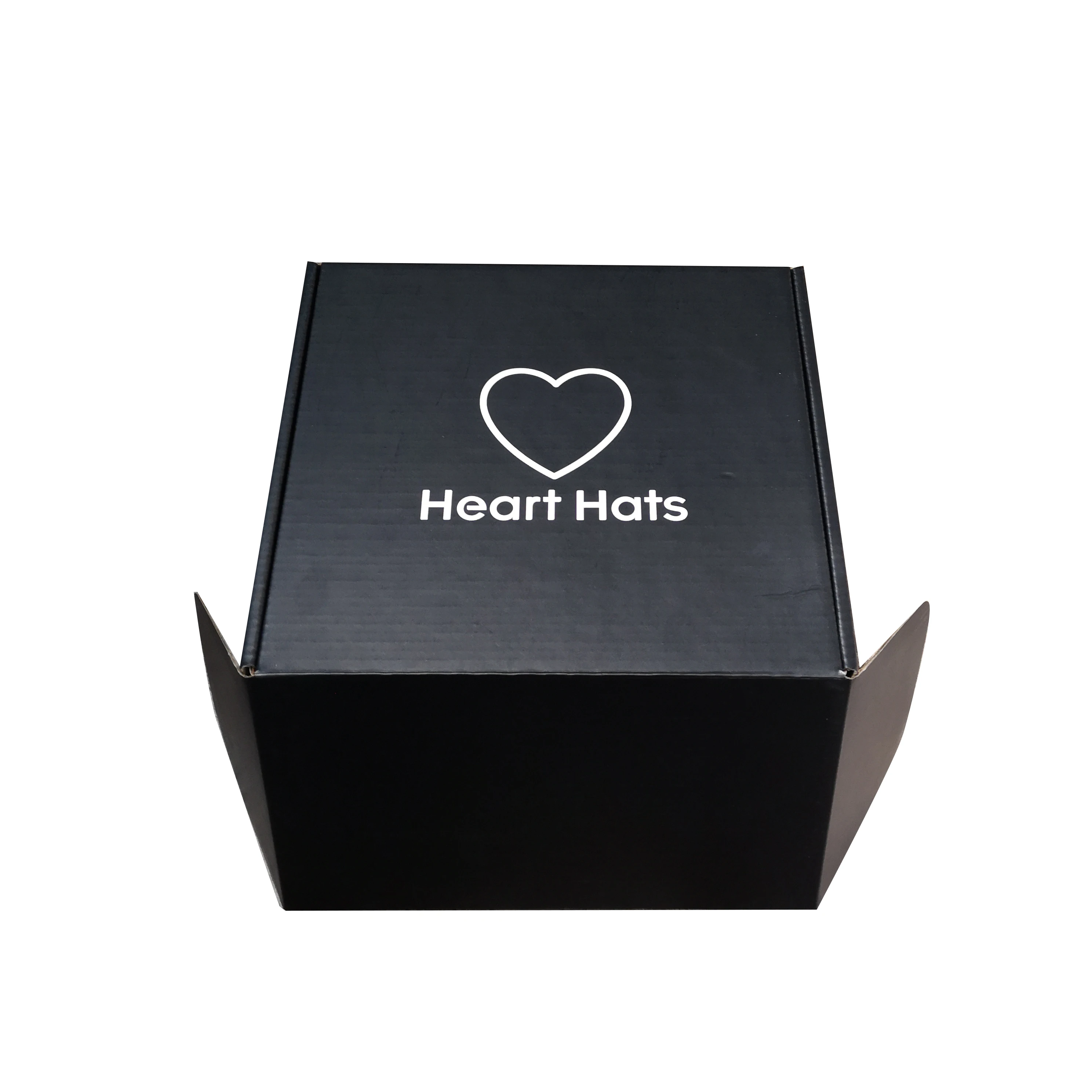 
Роскошный Жесткий простой черный косметический макияж для ресниц, гофрированный картон, бумажная почтовая коробка 