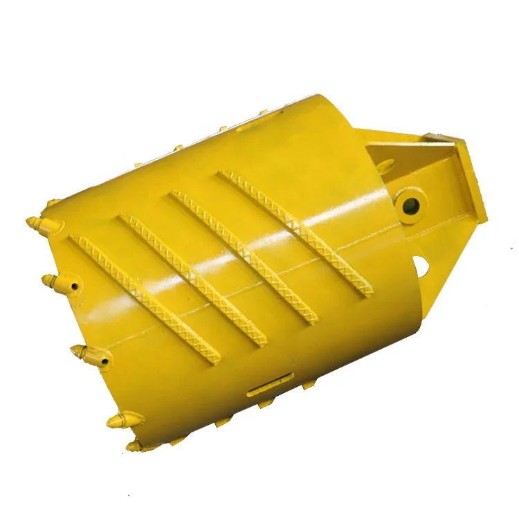 Bored Piling Tools Diamond Core Drill Bucket Core Barrel With Rock Drilling Bits for Rock Layers