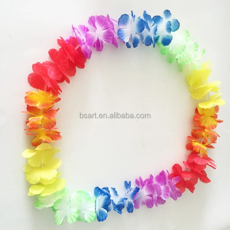 ハワイアンガーランド 安いシルクフラワーフラレイ Buy ハワイアン花輪 安いレイ シルクフラワーフラレイ Product On Alibaba Com
