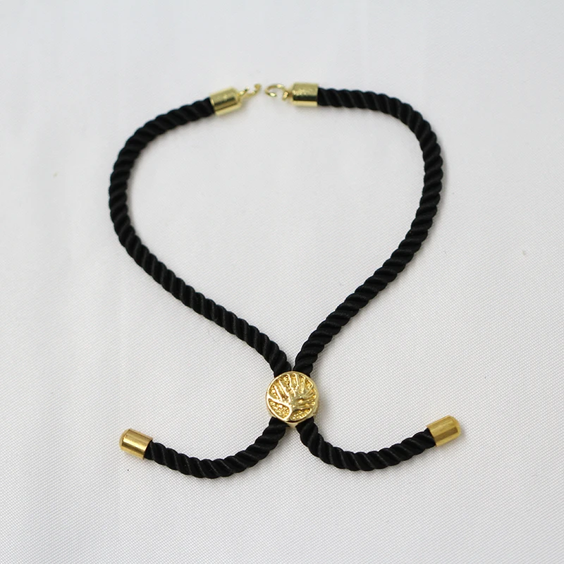 Handmade Fashion Red Rope Line Thread String Adjustable Bracelets for DIY Jewelry