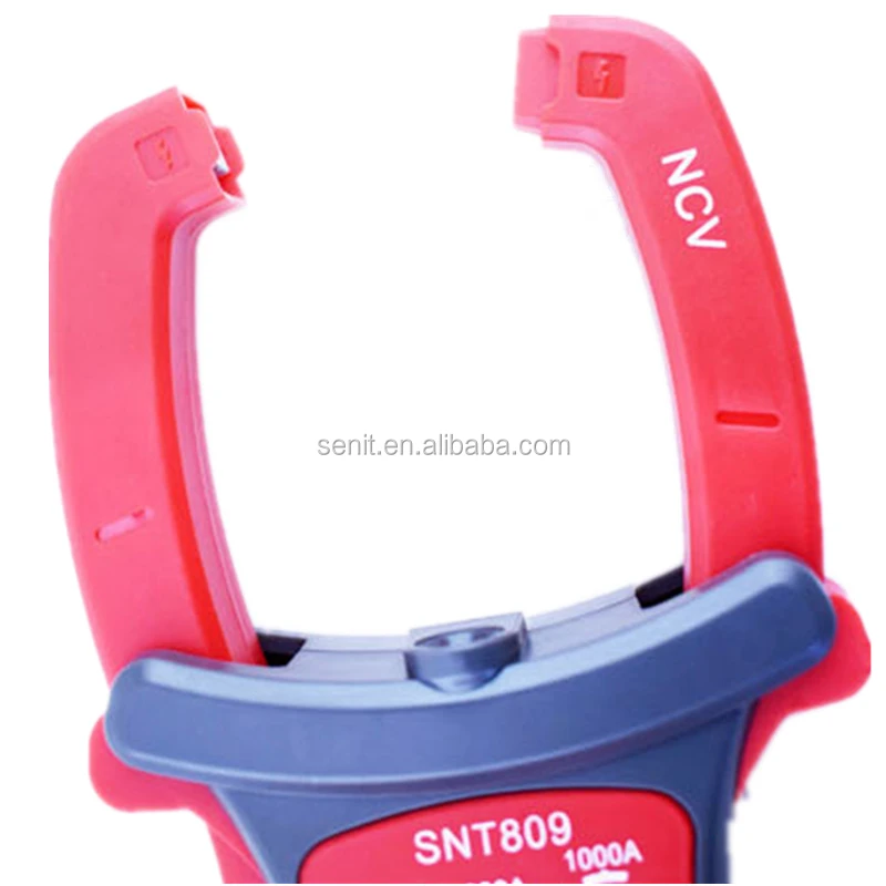 LED Backlight NCV Large Screen Digital Clamp Multimeter SNT809