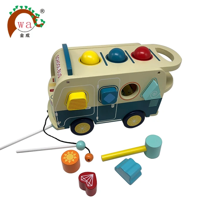 
Обучающая игрушка, рождественский подарок, Детские разборные булавки, деревянный автомобиль, игрушки 