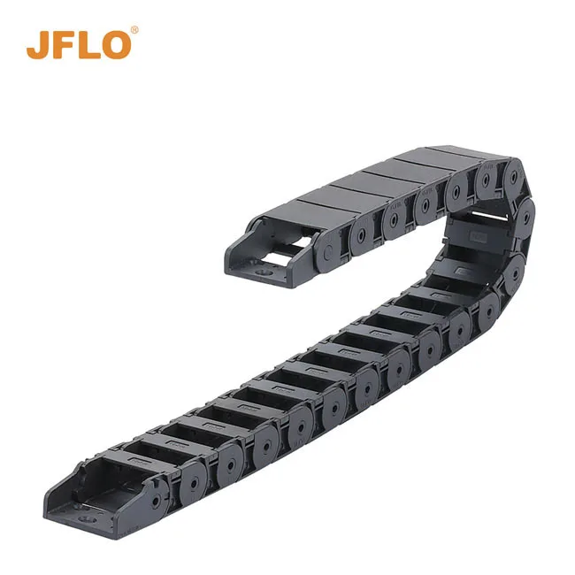 April Gift Bridge Drag Chain Practical Glossy Low Noise Series Nylon Cable Protection Accessories for 25100℃ CNC Machine Cable Drag Chain D30125