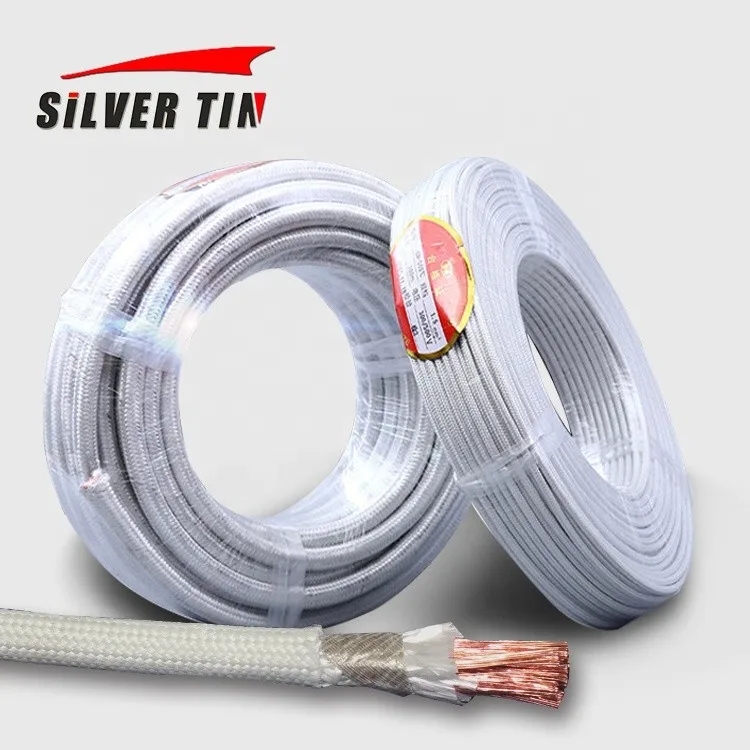 Free Shipping 10m High Temperature Mica Wire 10 Square 500degree Cn500  Fire-resistant Wire Heat Resistan Glass Fibre Wire 500c - Electrical Wires  - AliExpress