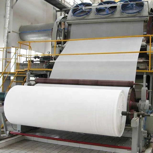 Waste Paper Recycling Machine Production Line Toilet Tissue Paper Making Machine