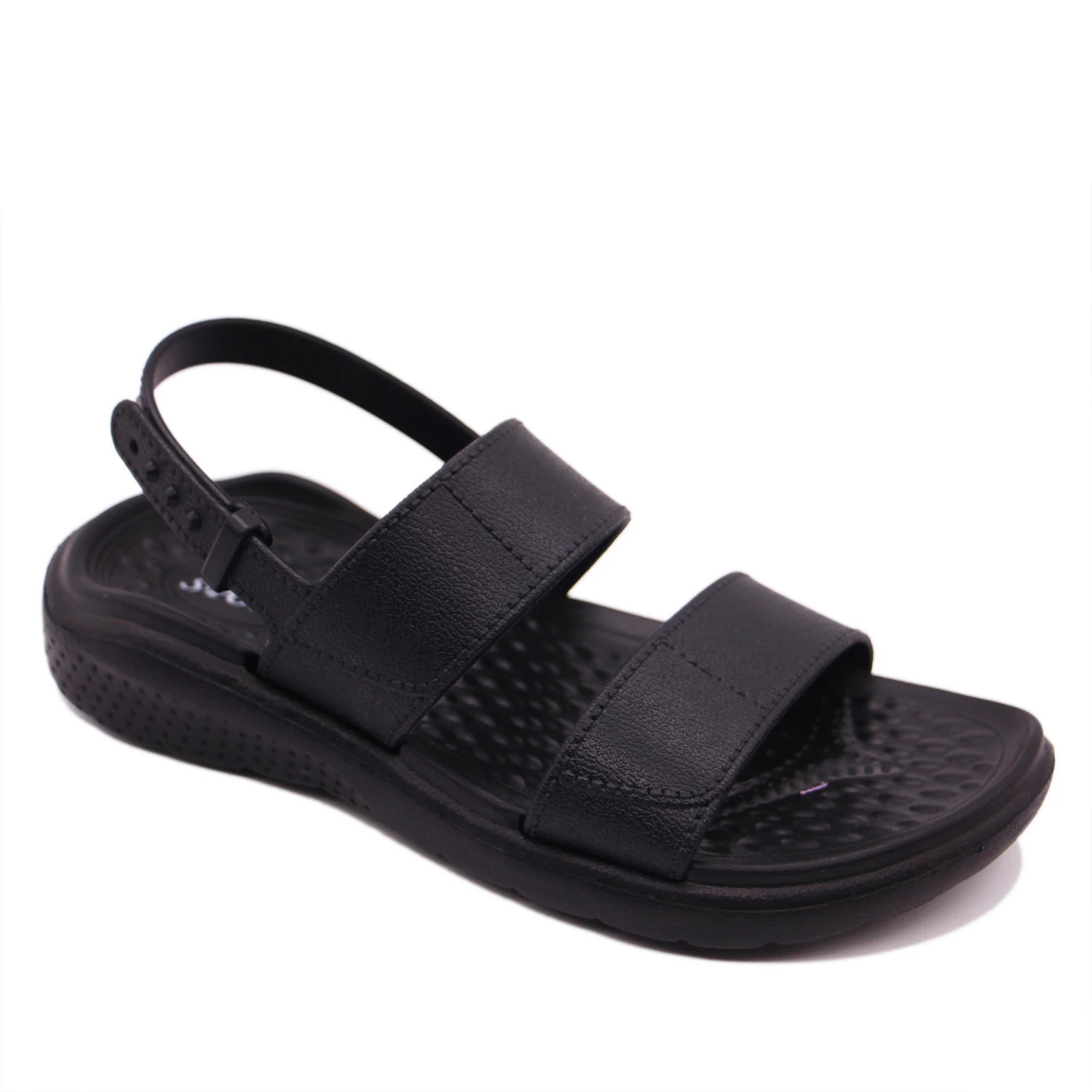 Черные повседневные удобные пляжные сандалии, летние тапочки, детская обувь на заказ