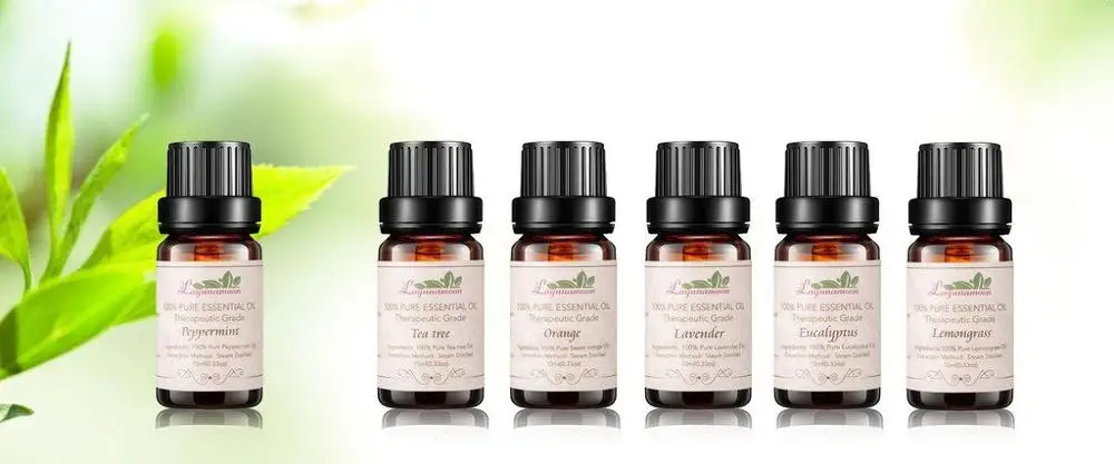 Factory Wholesale Private Label Set of 6 Essential Oil Kit Bulk