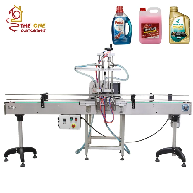 Automatic Digital Bottle Filling Machine for Cosmetics Detergents Food Beverages Barrel Jars CE Certified With Servo Motor Drive