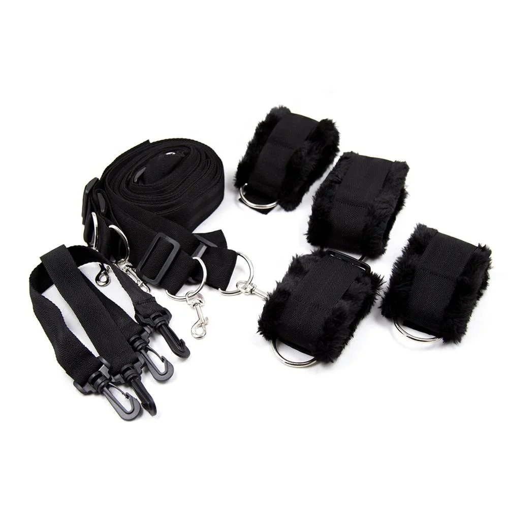 bondage products novelty sex bed restraint system