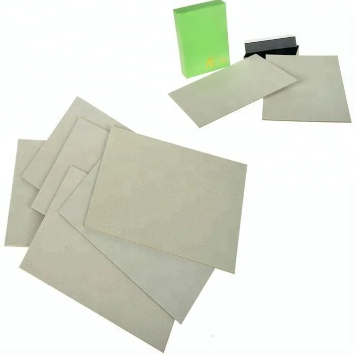 Box Board Paper 1mm Thick Paper Grey Board 600gsm