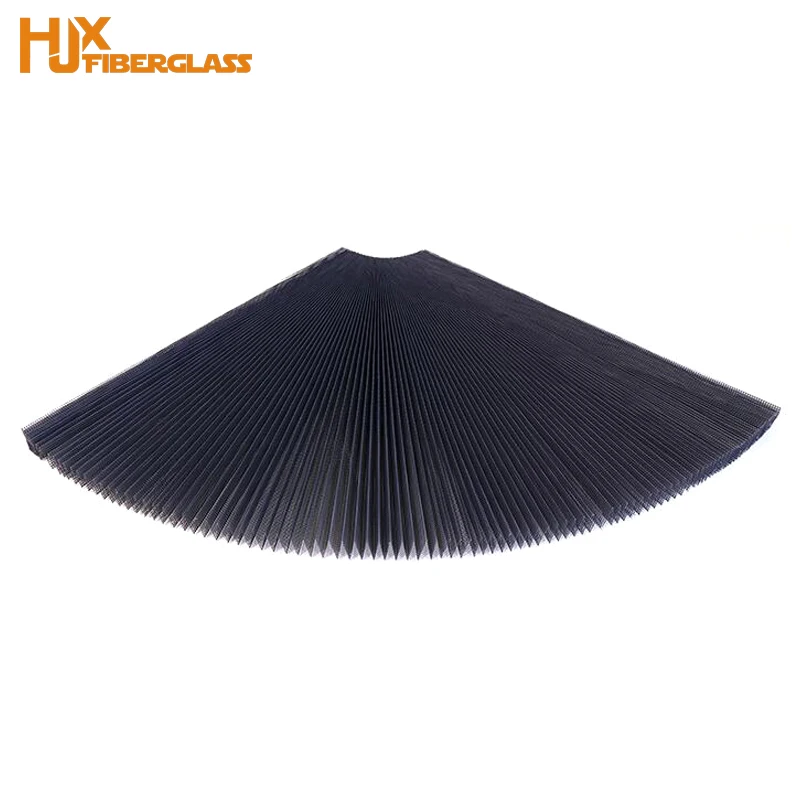 PP Pleated Mosquito Mesh Net Polypropylene Folding Window Screen Plisse Insect Mesh