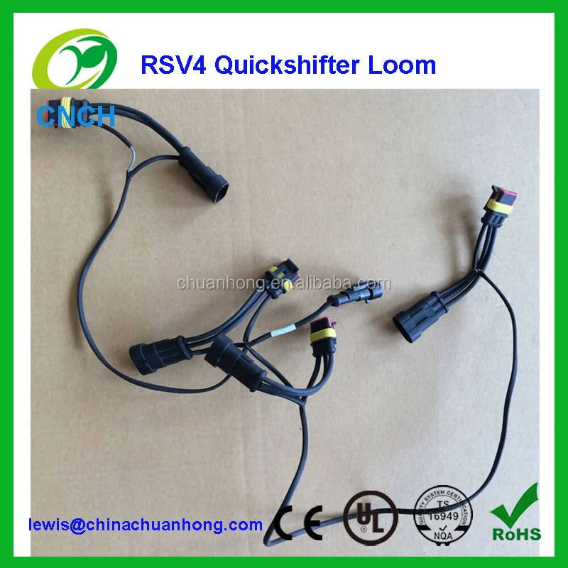 Quick Shifter Sensor Loom Wiring Harness for Aprilia RSV4 Aprc Motorcycles Loom RSV4-R RSV4R