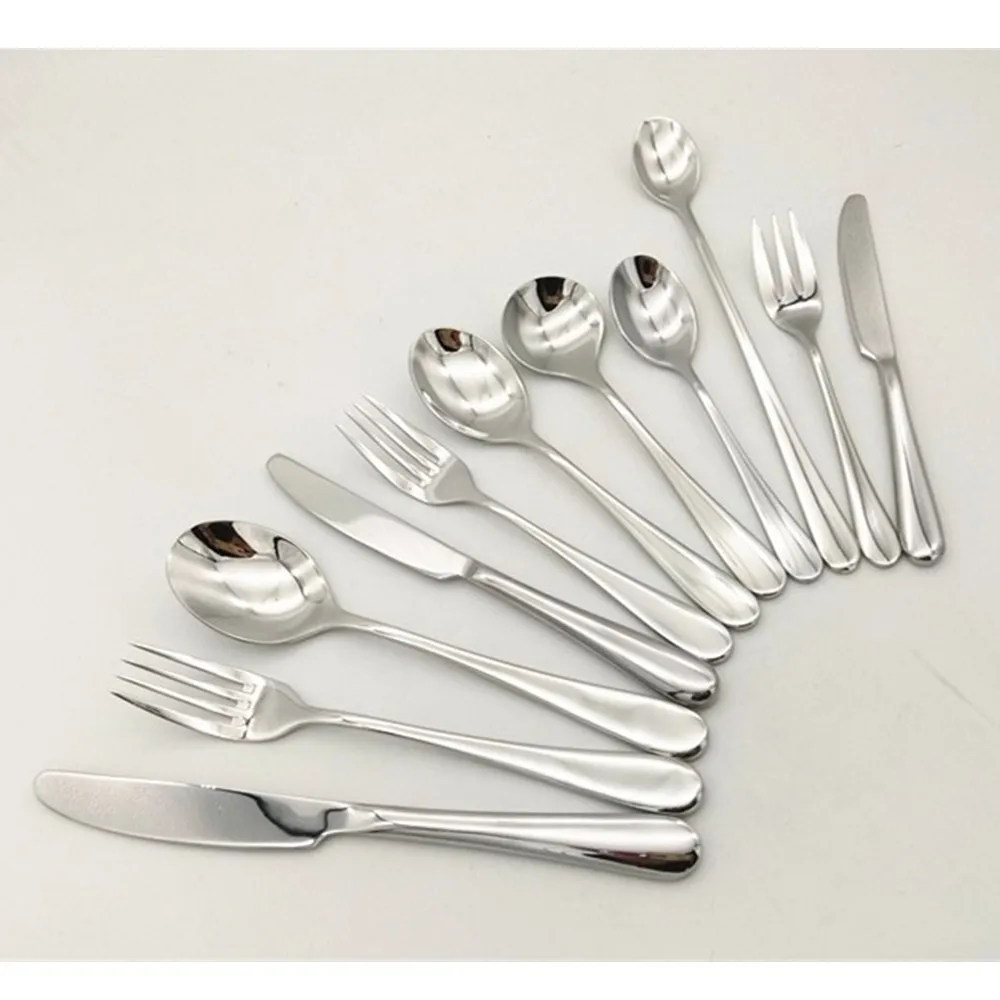 Full Set  Hotel Cutlery Stainless Steel/ Types of Hotel Cutery