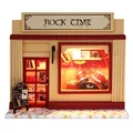 Doll house furniture miniatura diy doll houses miniature dollhouse wooden handmade grownups toys for children birthday