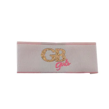 High Quality Pink Clothes Damask Custom Woven Label for Accessory hoodie tags