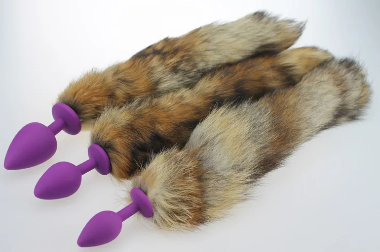 Adult Sex Toy fox Tail Silicone Anal Toys Wearable Anal Plug Butt l Hook in  India Prostata Massager Anal