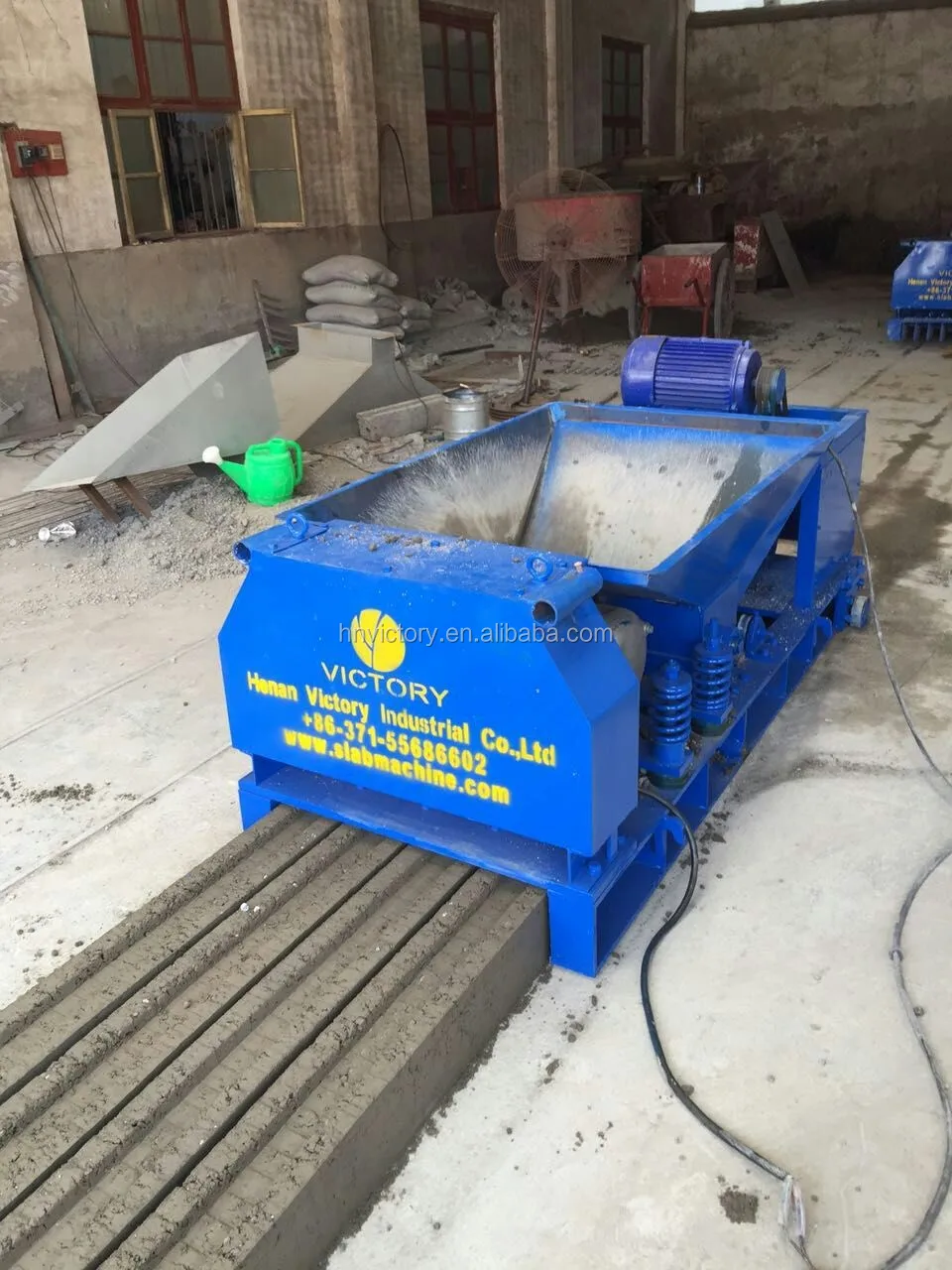 Automatic Precast Concrete Fence Post Making Machine